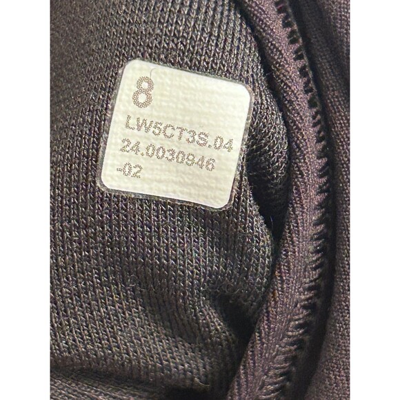 NEW / Authentic Lululemon Align High-Rise Pant 25" Black Women's Size 8 - Picture 2 of 5